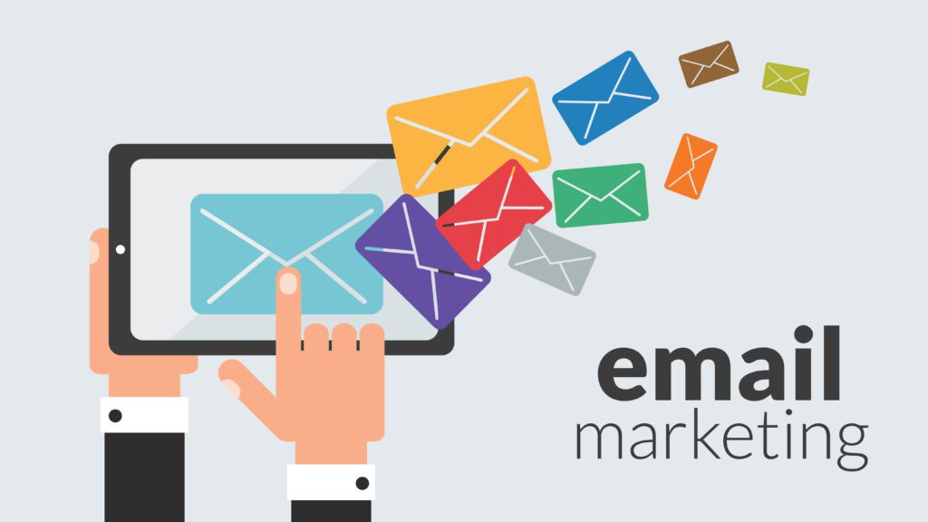 email marketing cartoon image - Adam Group